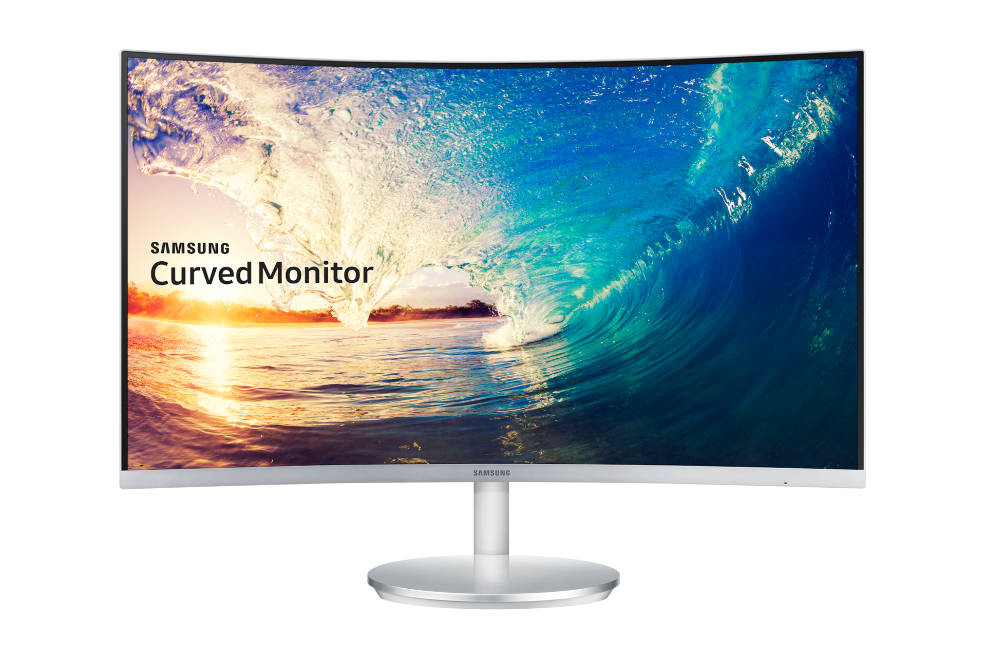 27” FHD Monitor Curvo Metálico com Colunas F591
