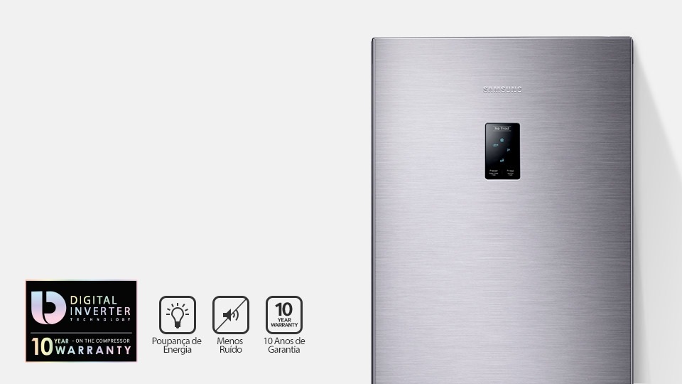Frigorífico Samsung com Compressor Digital Inverter