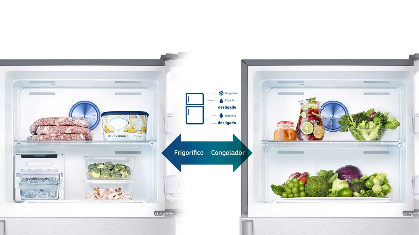 Conversione intelligente (frigorifero 4 in 1)