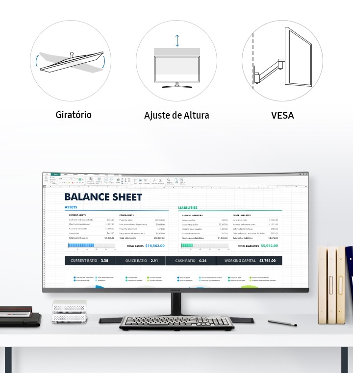 Monitor Curvo Ultrawide 34