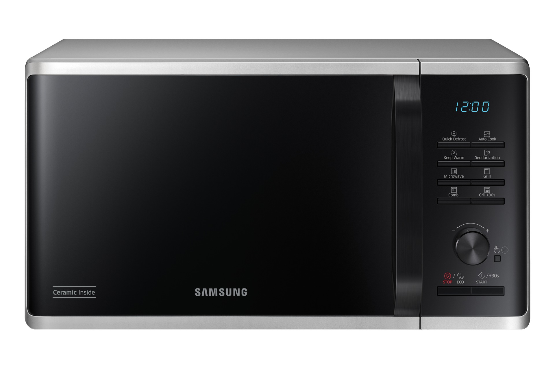 Microondas Samsung 23 L con Grill - MG23K3515AS —