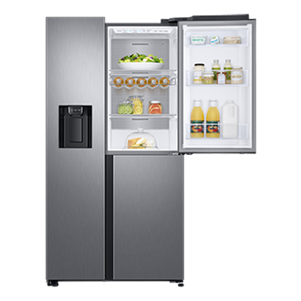 front-right-upper-open-with-food silver