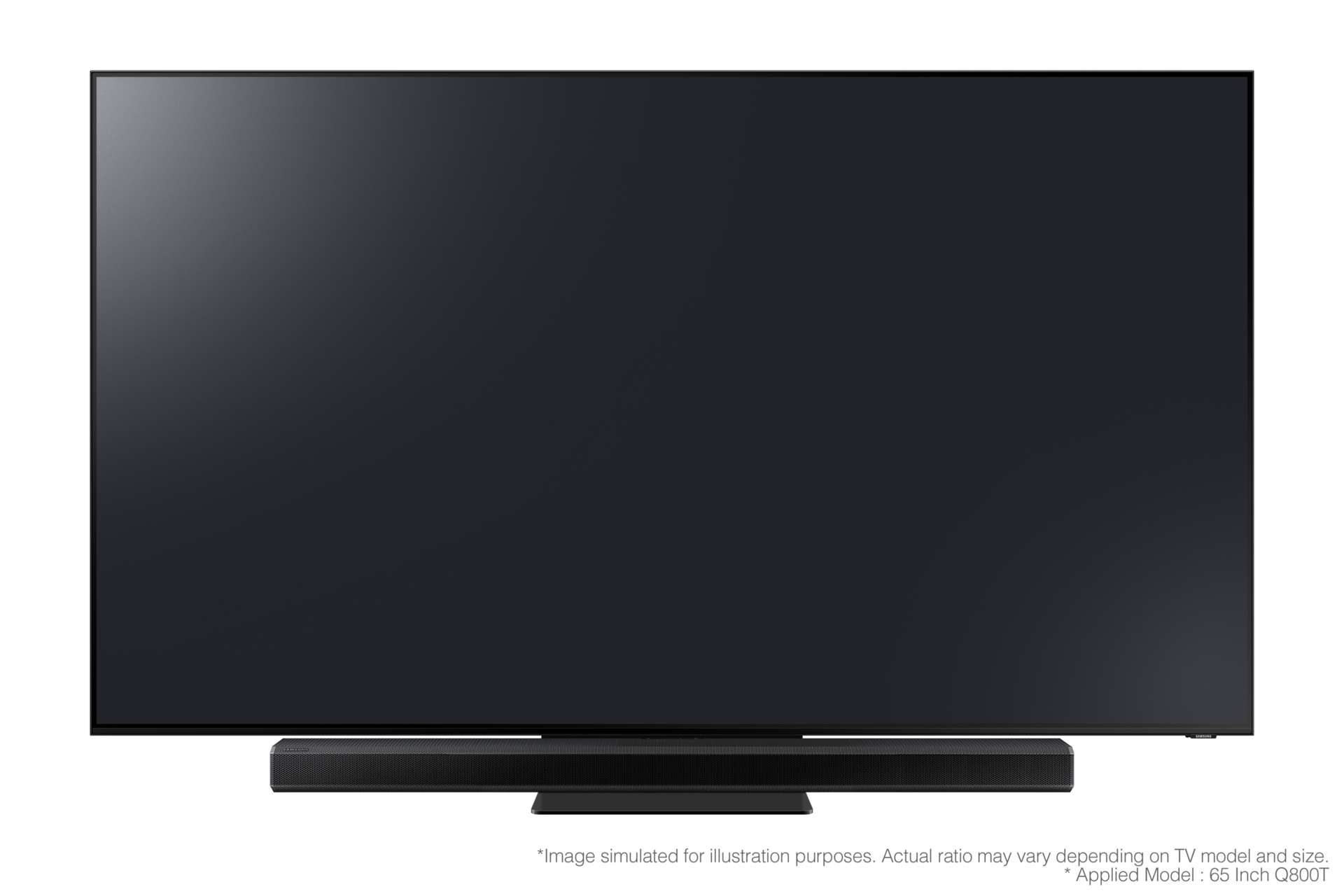 with-tv-front Black
