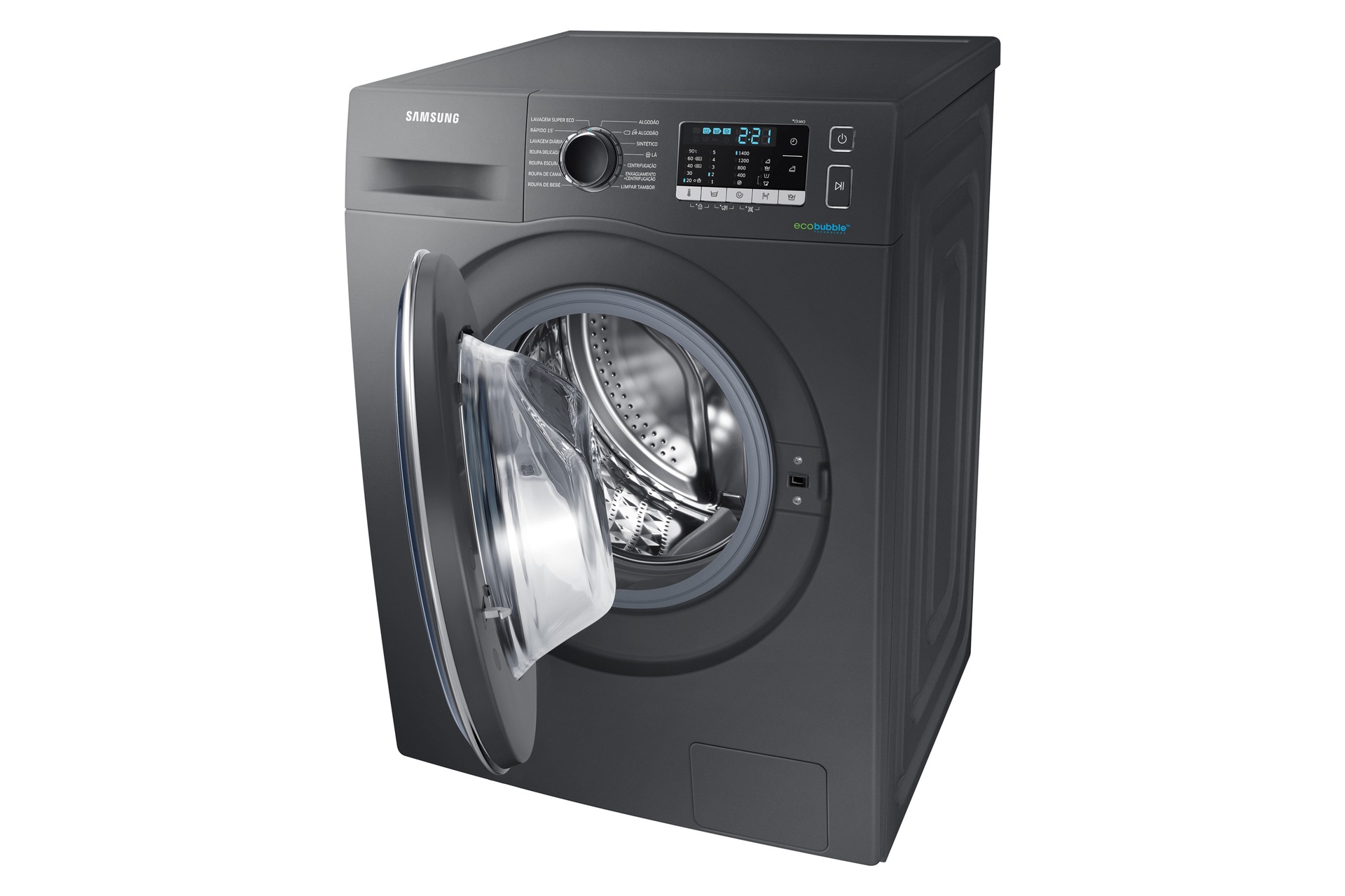 Máquina de Lavar Roupa Eco Bubble, 8 kg | Samsung Portugal