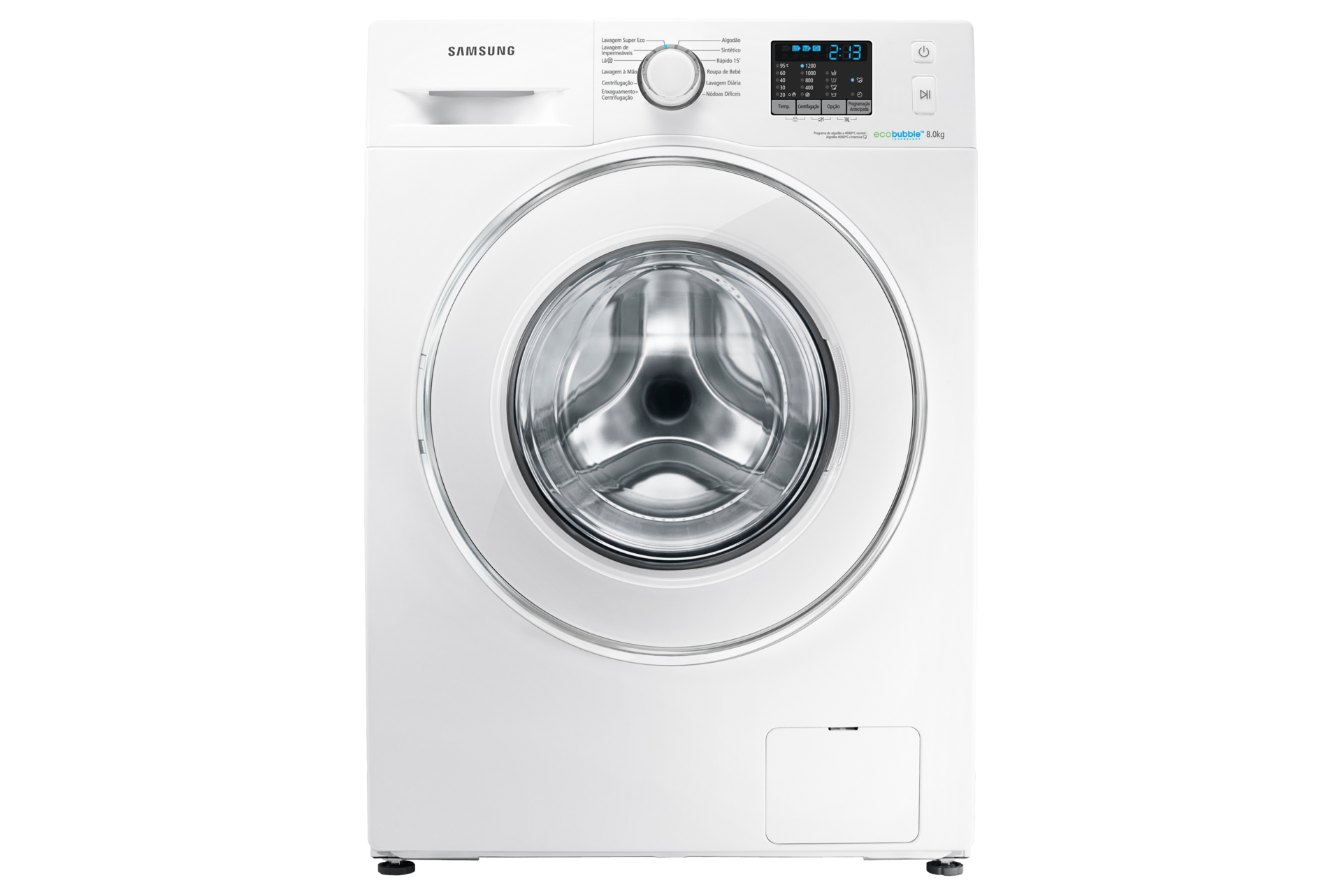 Maquina Lavar Roupa Samsung Eco Bubble 8 Kg