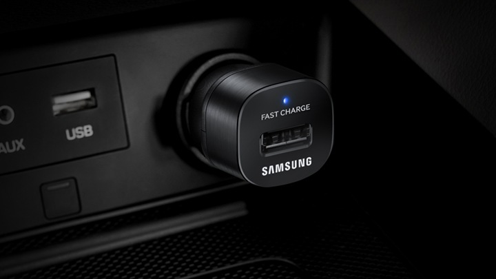Samsung Cargador Coche de Carga Rápida con USB Modelo EP-LN930BB Color  Negro