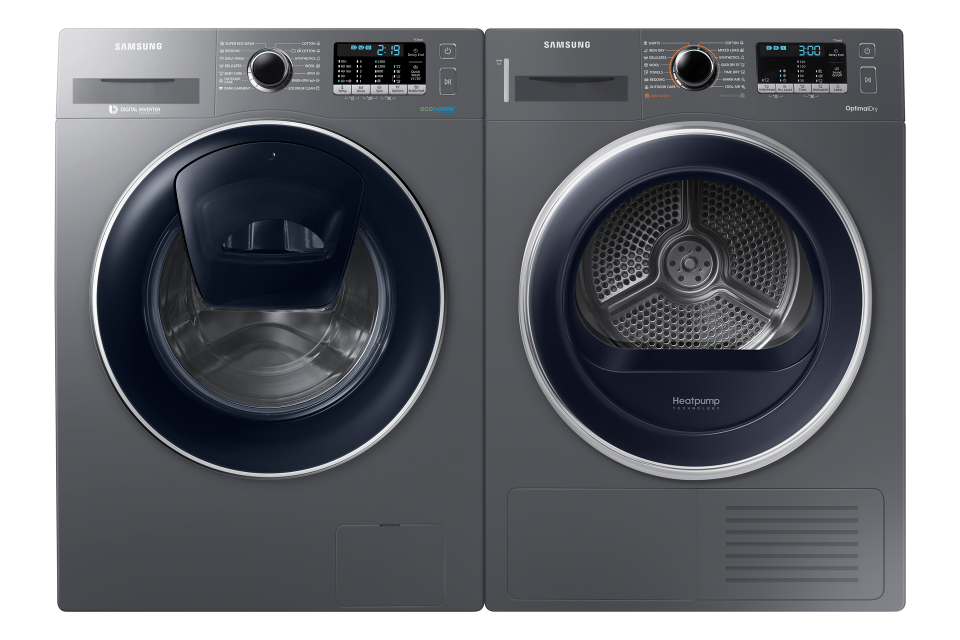 front-pair mineral ash black