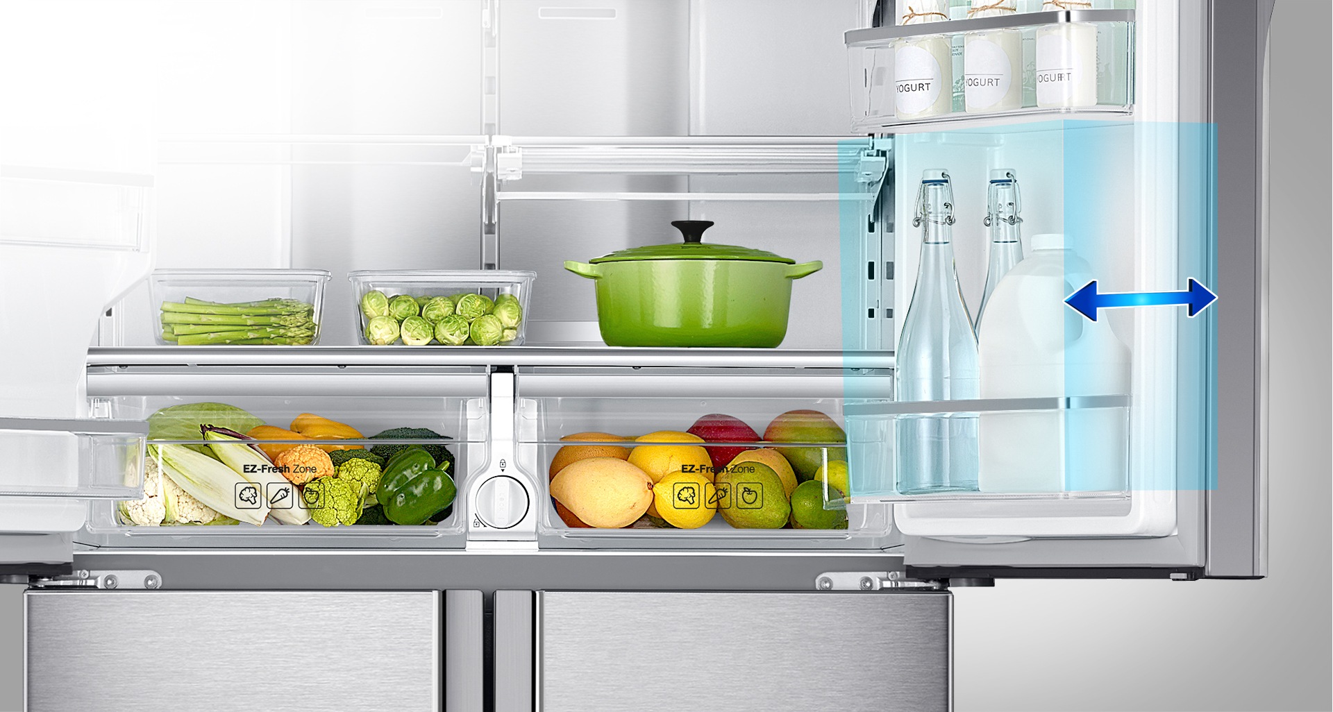 Depozitează produse de mari dimensiuni