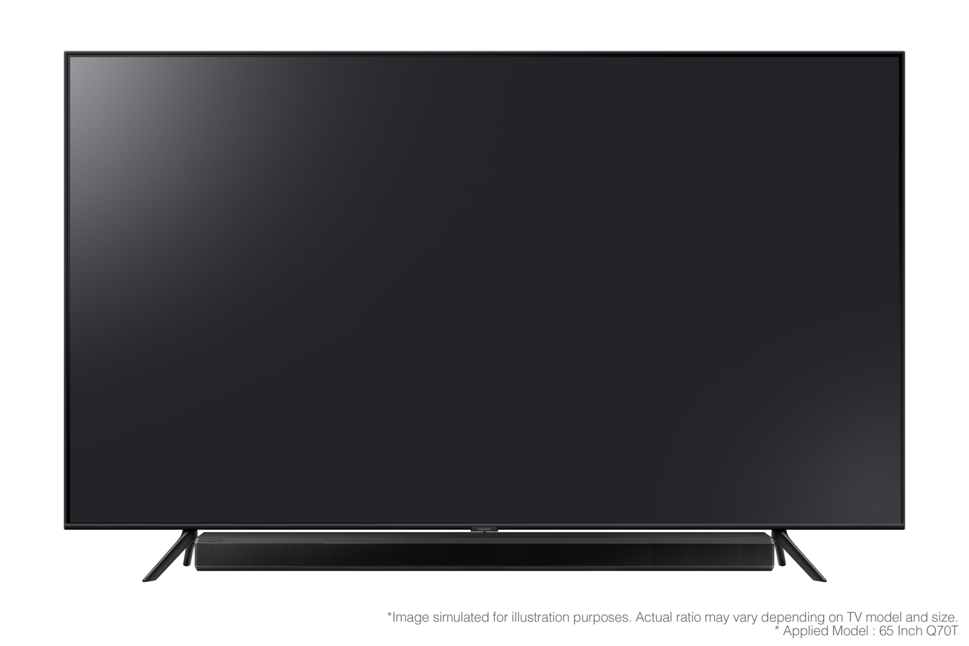 with-tv-front Black