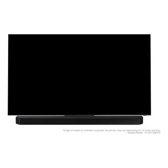 with-tv-front Black