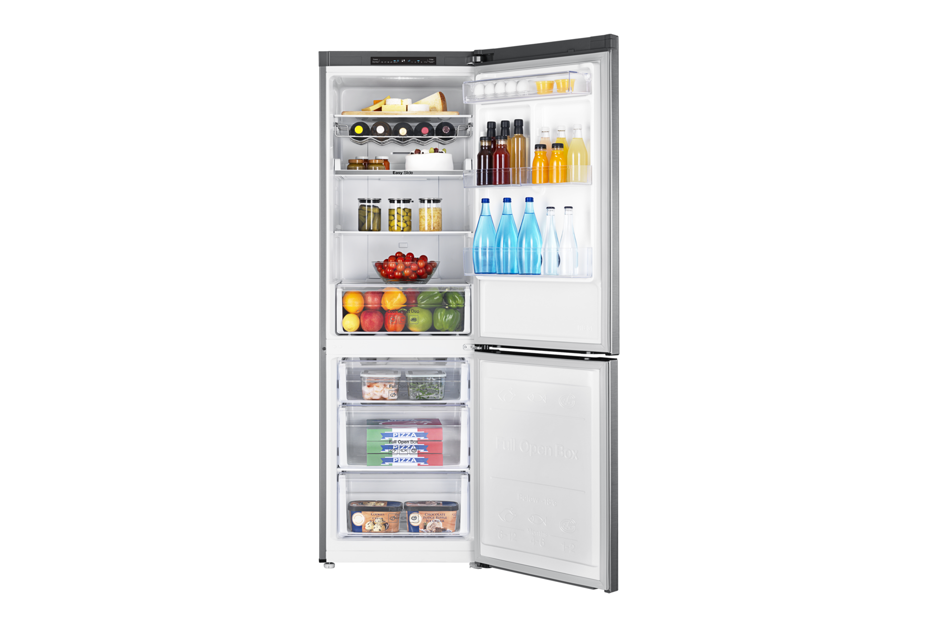 front-open-with-food silver