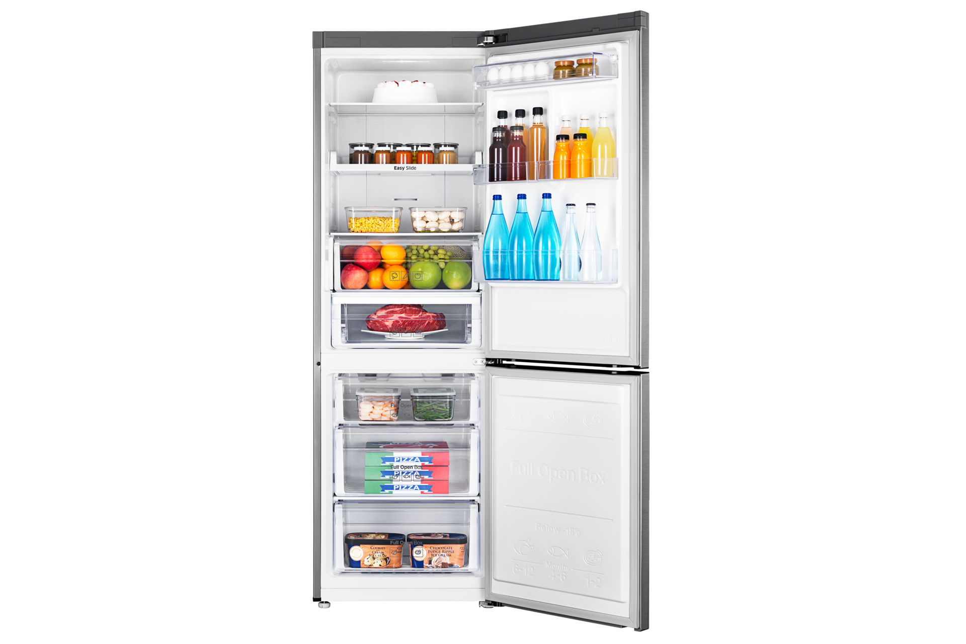 front-open-with-food silver