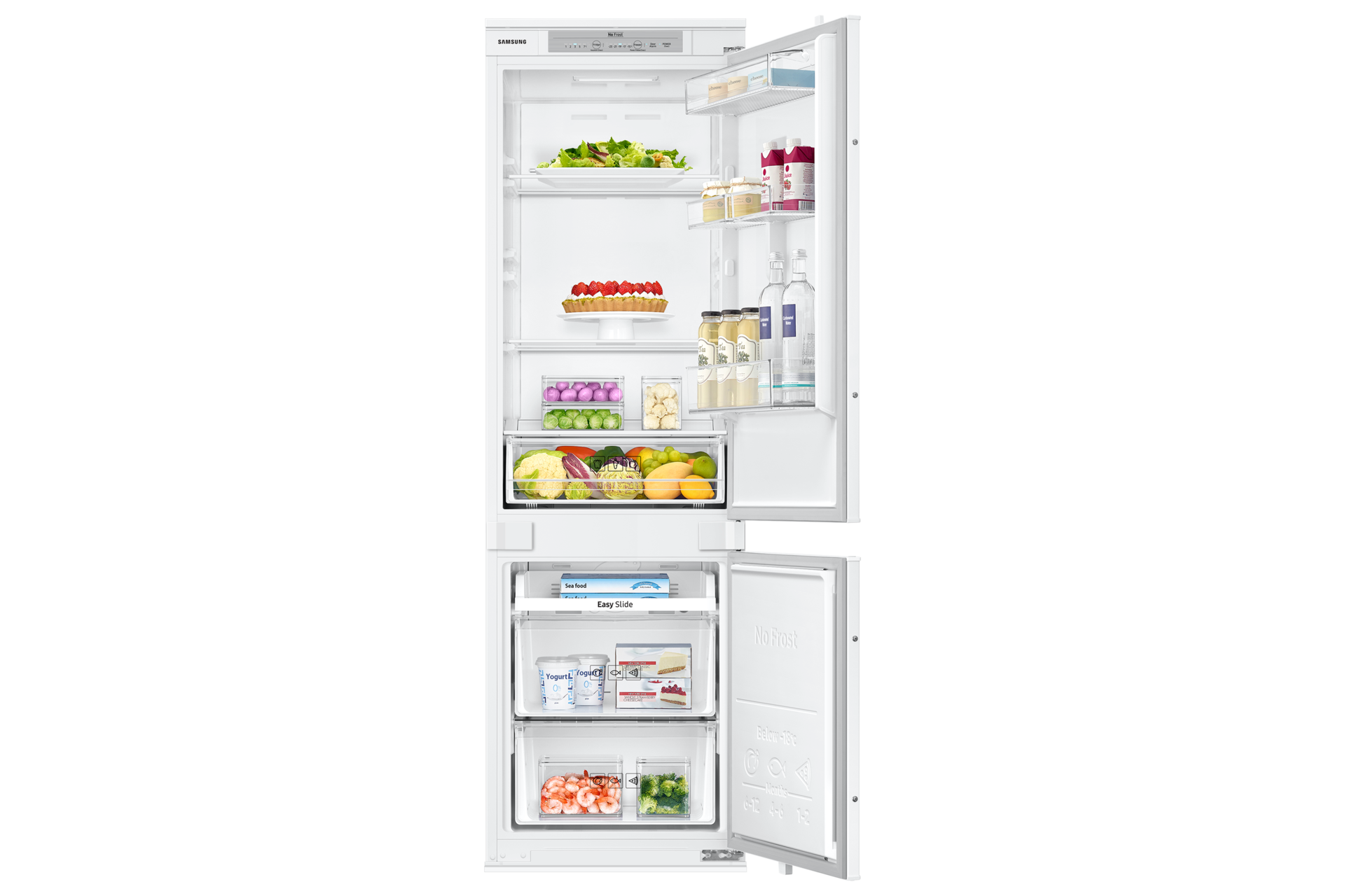 front-open-with-food white