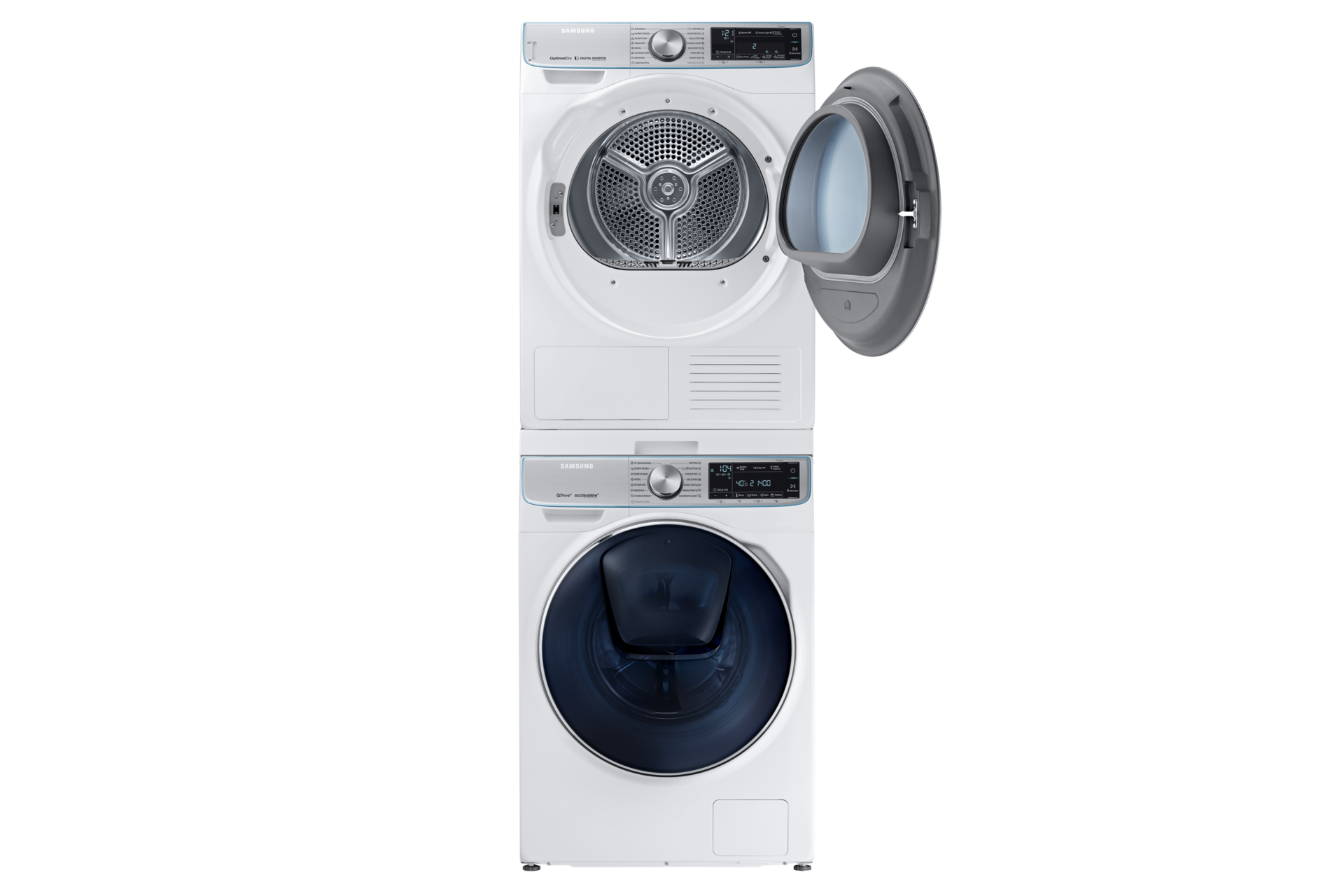 front-open-with-stacking-kit-pair2 white