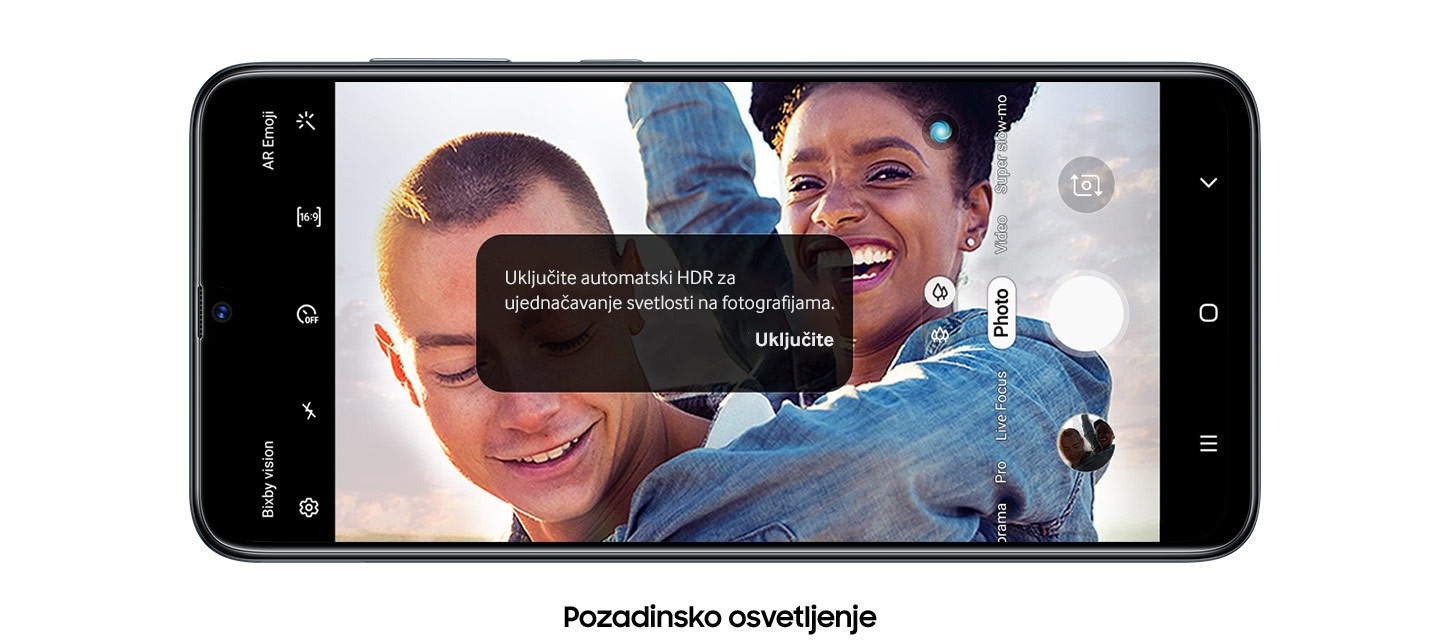 Fotografija baš kakva treba da bude uz pomoć funkcije Otkrivanje grešaka