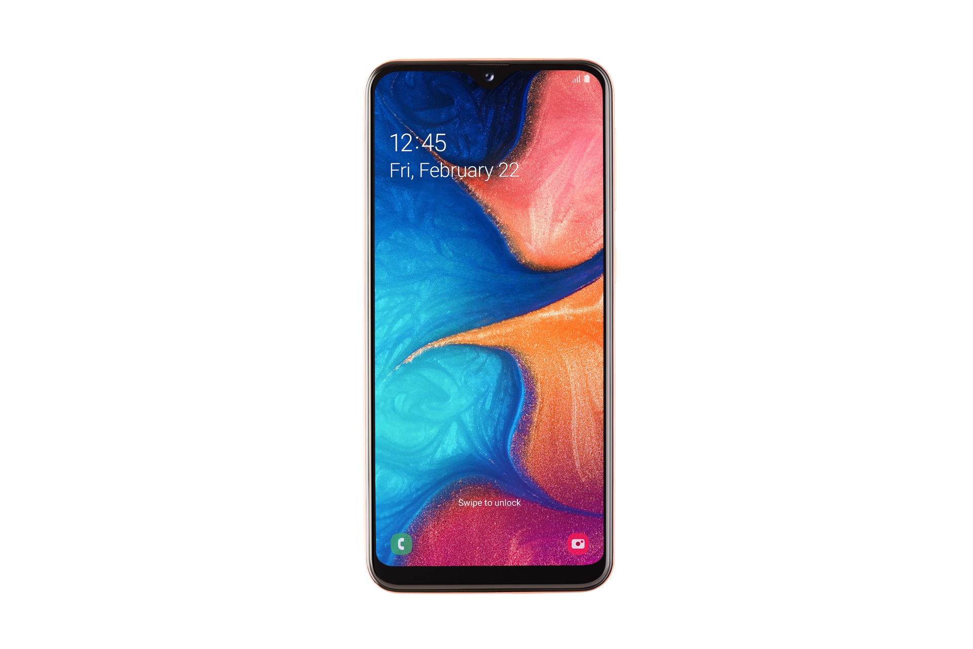 samsung a20e orange