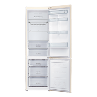 Front Open Ivory White