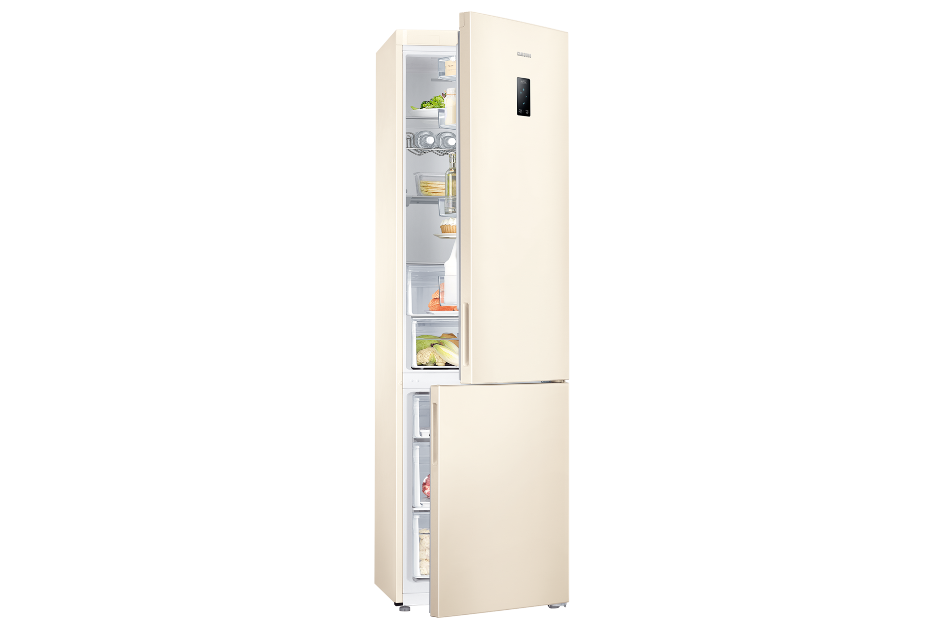 холодильник бежевый самсунг