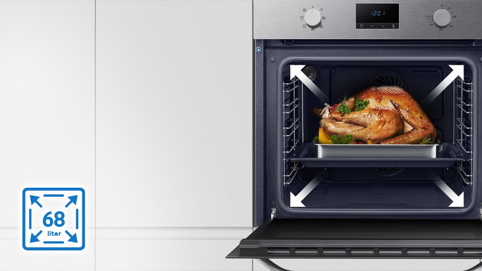 Духовой шкаф Samsung NV68R1310BB/WT - купить | Samsung РОССИЯ