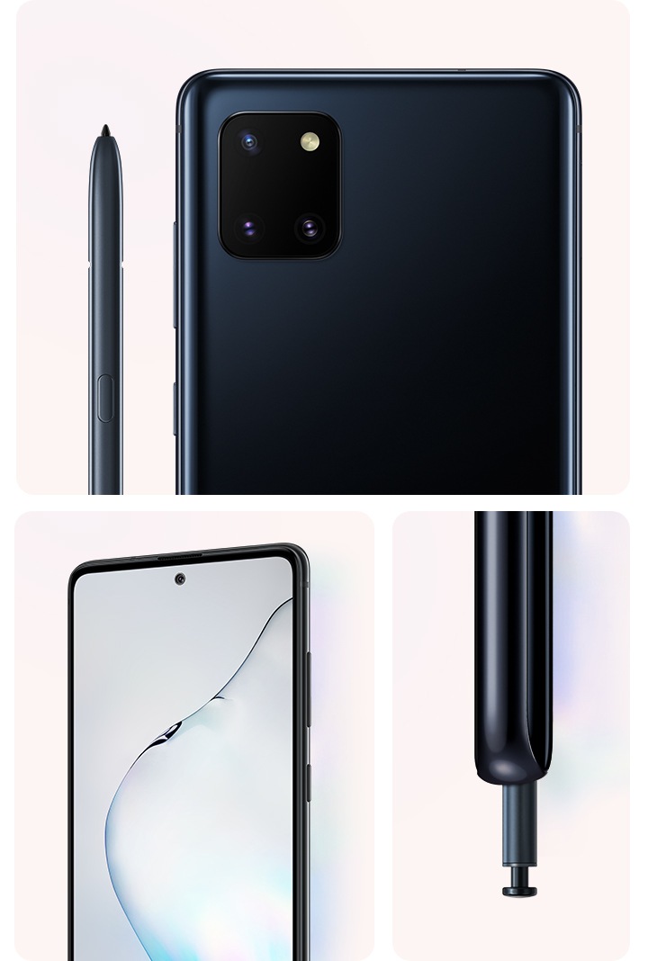 Смартфон Samsung Galaxy Note10 Lite черный характеристики | Цены и