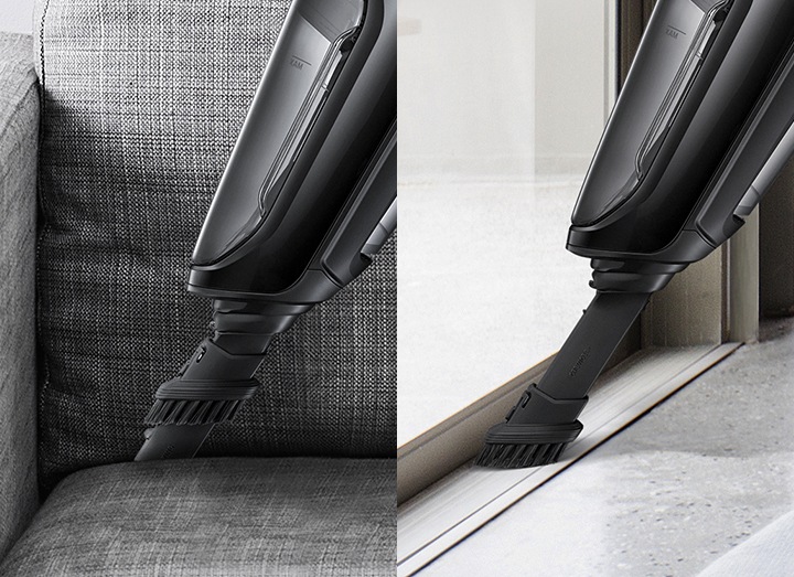 Vertikalnyj Besprovodnoj Pylesos Samsung Vs60m6015kg Ev 20 Vt Kupit Ceny I Akcii Samsung Rossiya