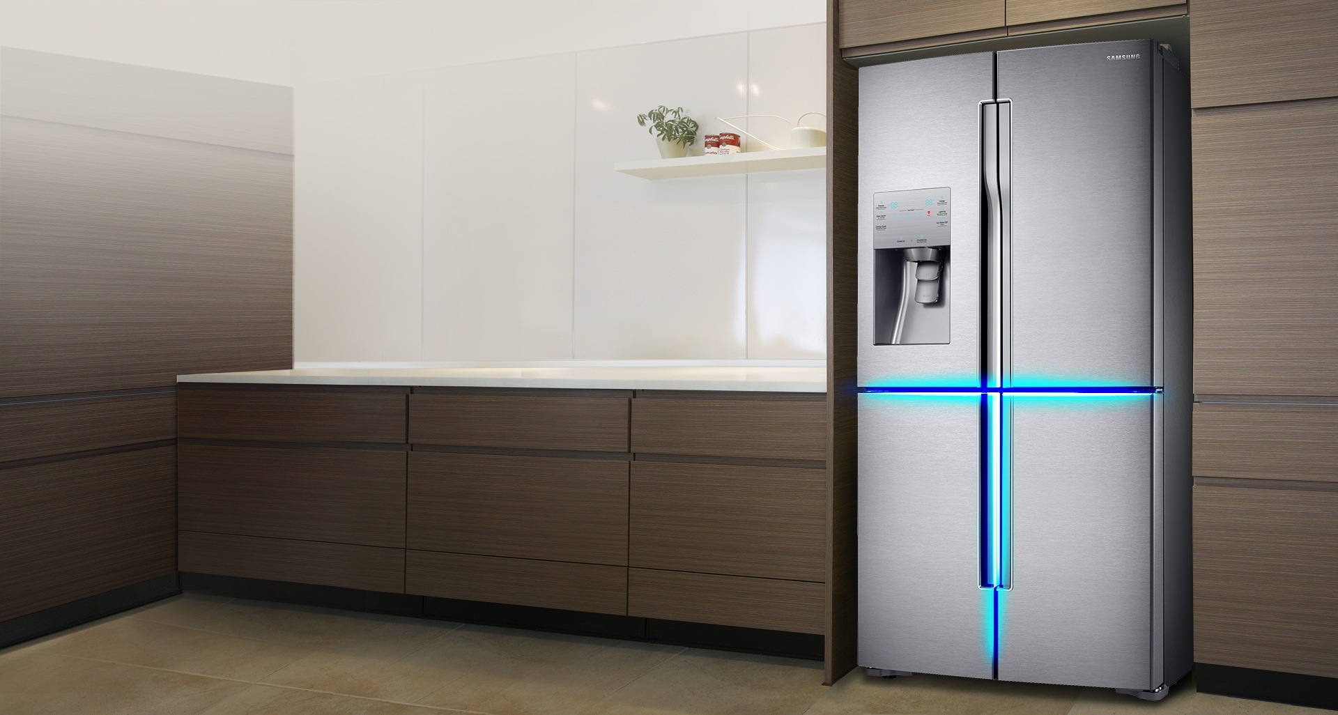 Холодильник многодверный Samsung rf61k90407f