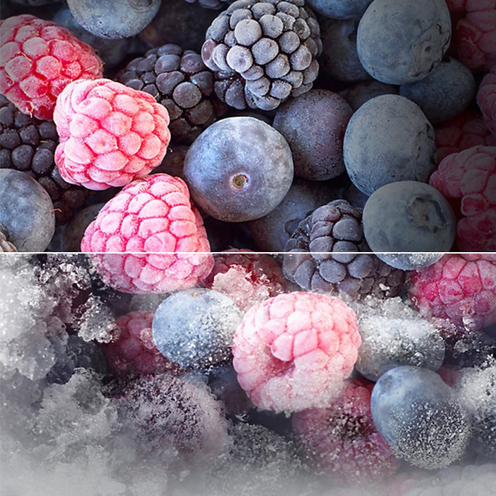 Frost free food freshness for longer