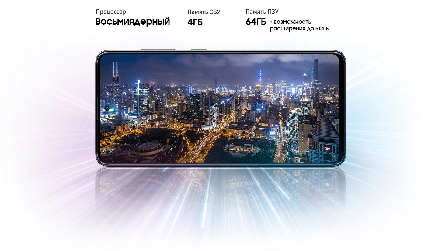 Samsung Galaxy A41 — Максимальное погружение на безграничном экране