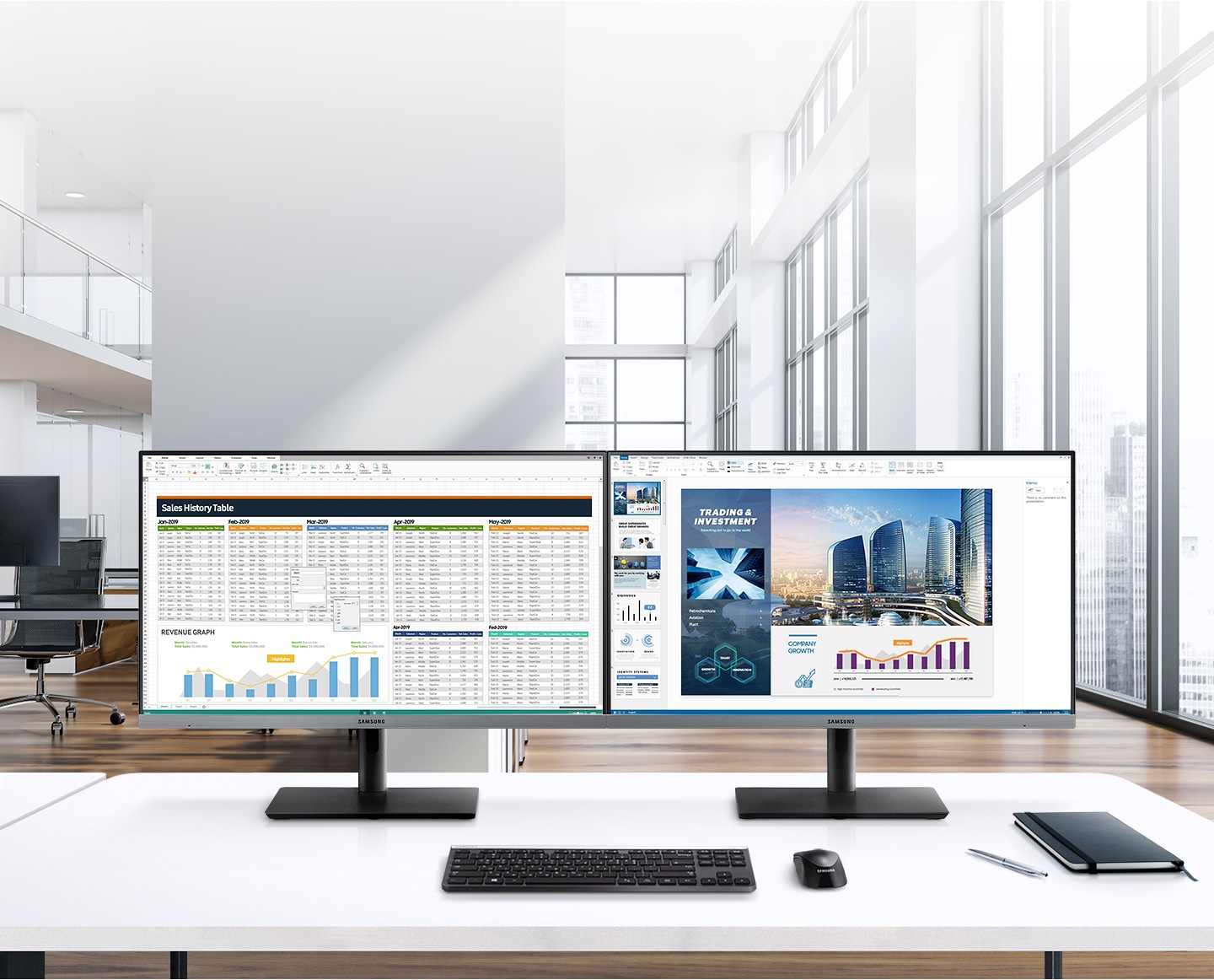 Less bezel, full focus