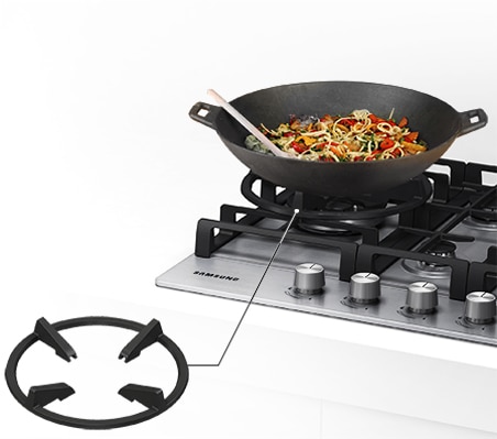 Safely stir-fry