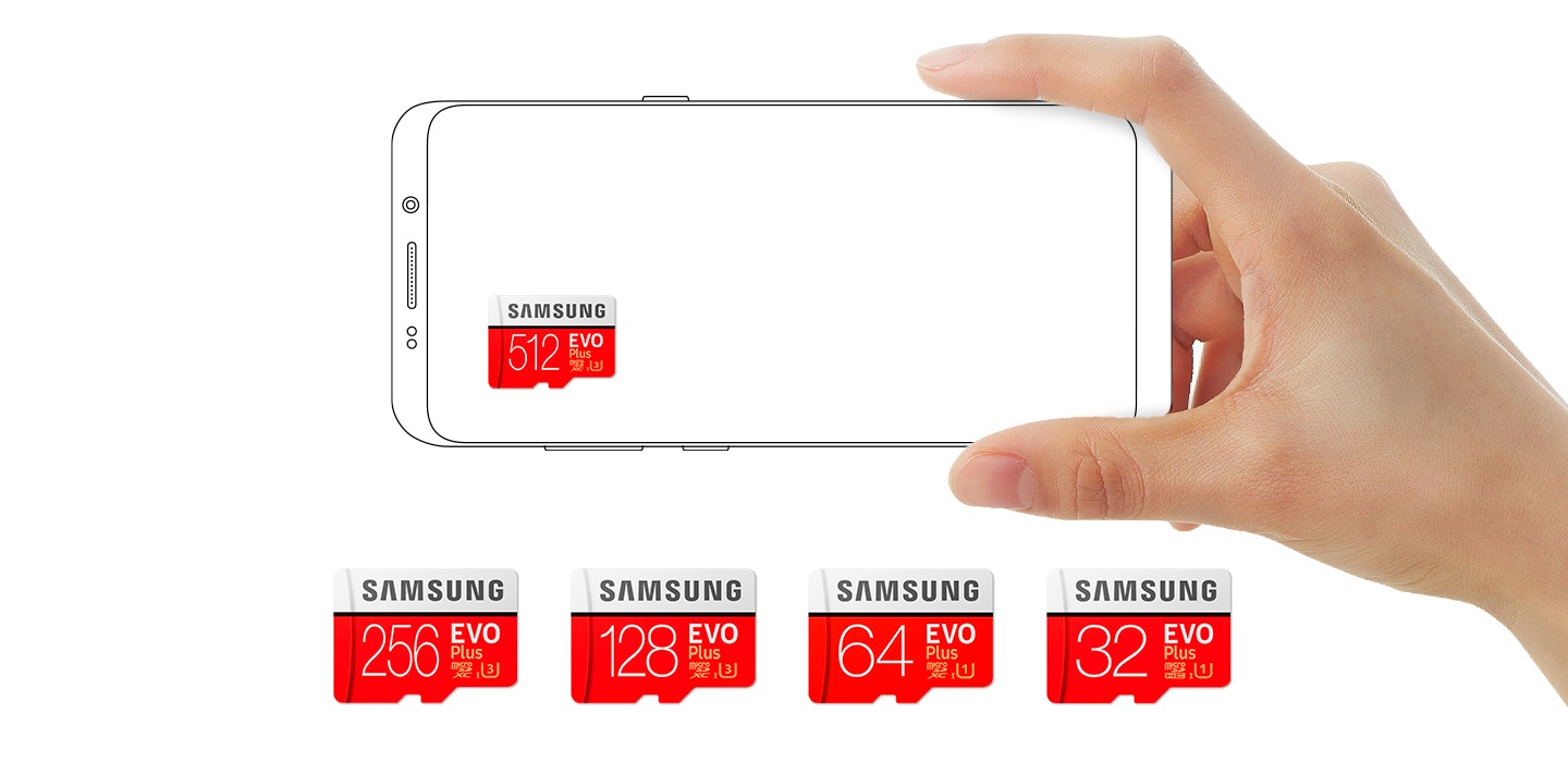 Карта памяти samsung 64 gb evo plus