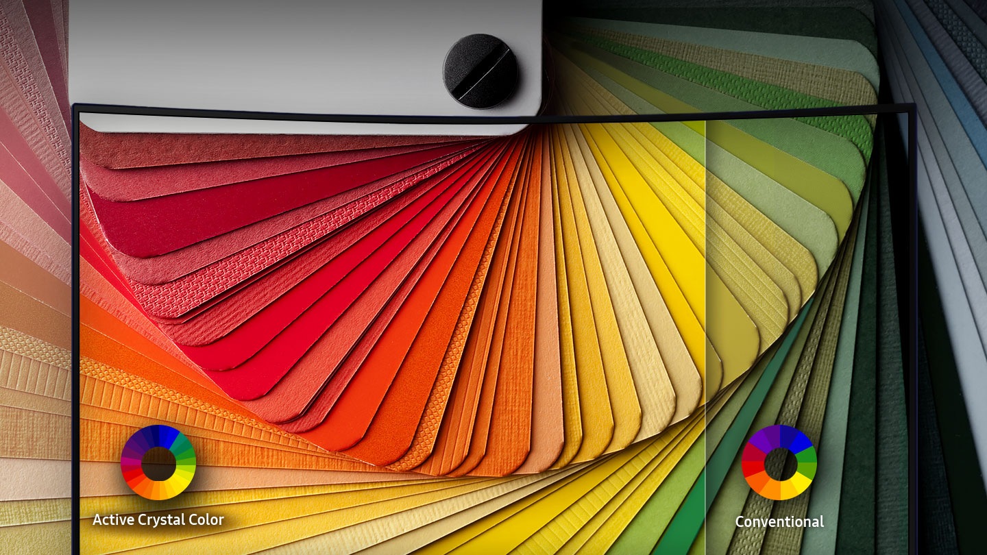 Upgraded color depiction