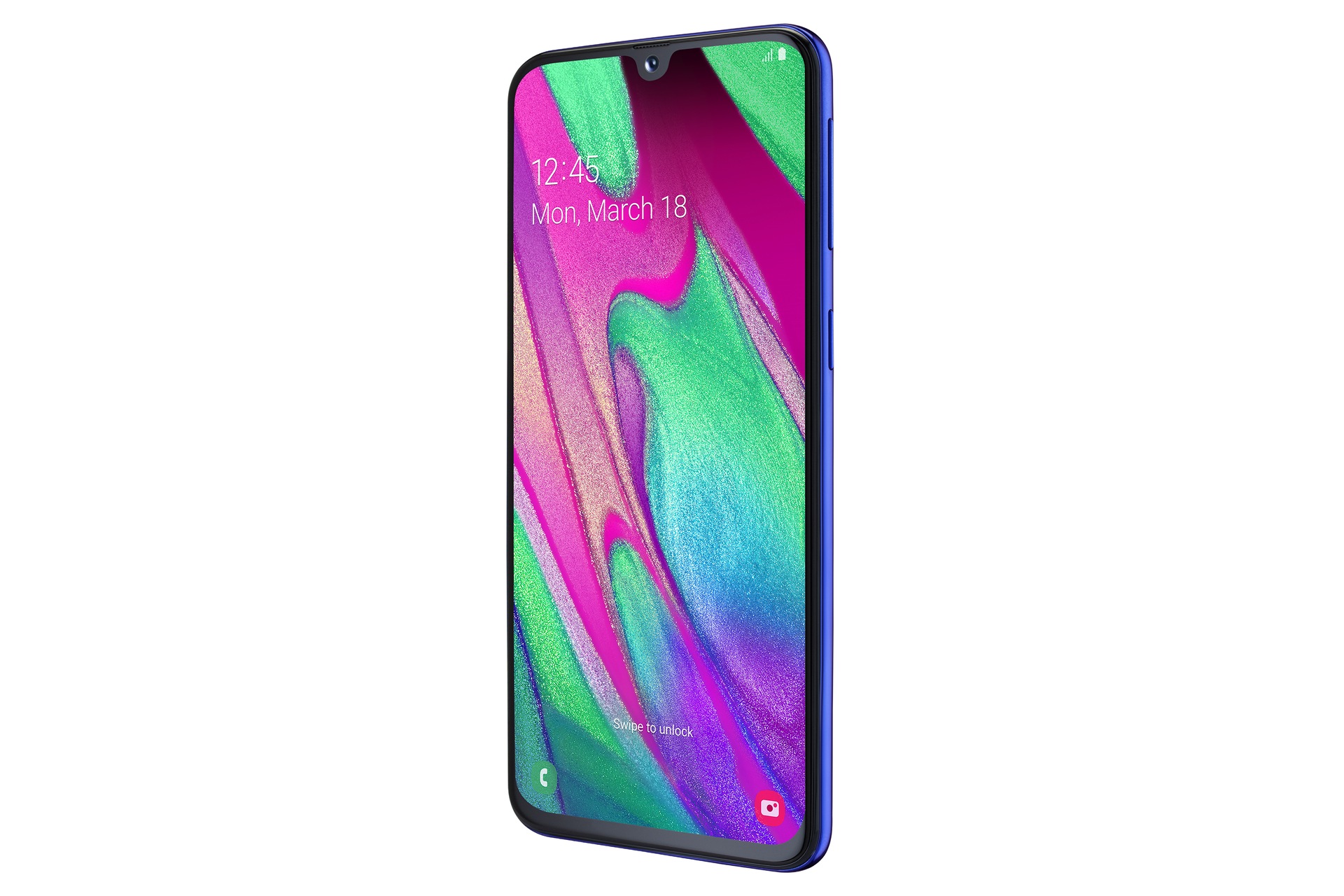 samsung a40 синий