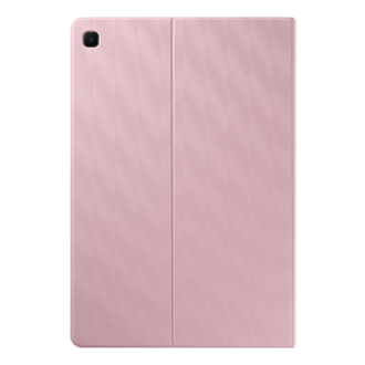 Розовый чехол Book Cover для Galaxy Tab S6 Lite, вид сзади в закрытом виде