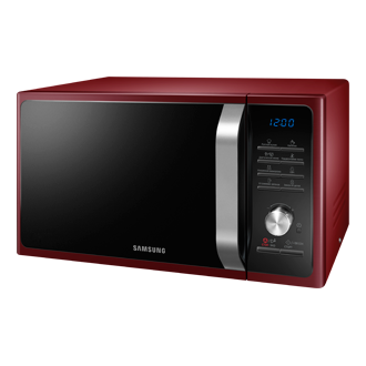 микроволновая печь красная