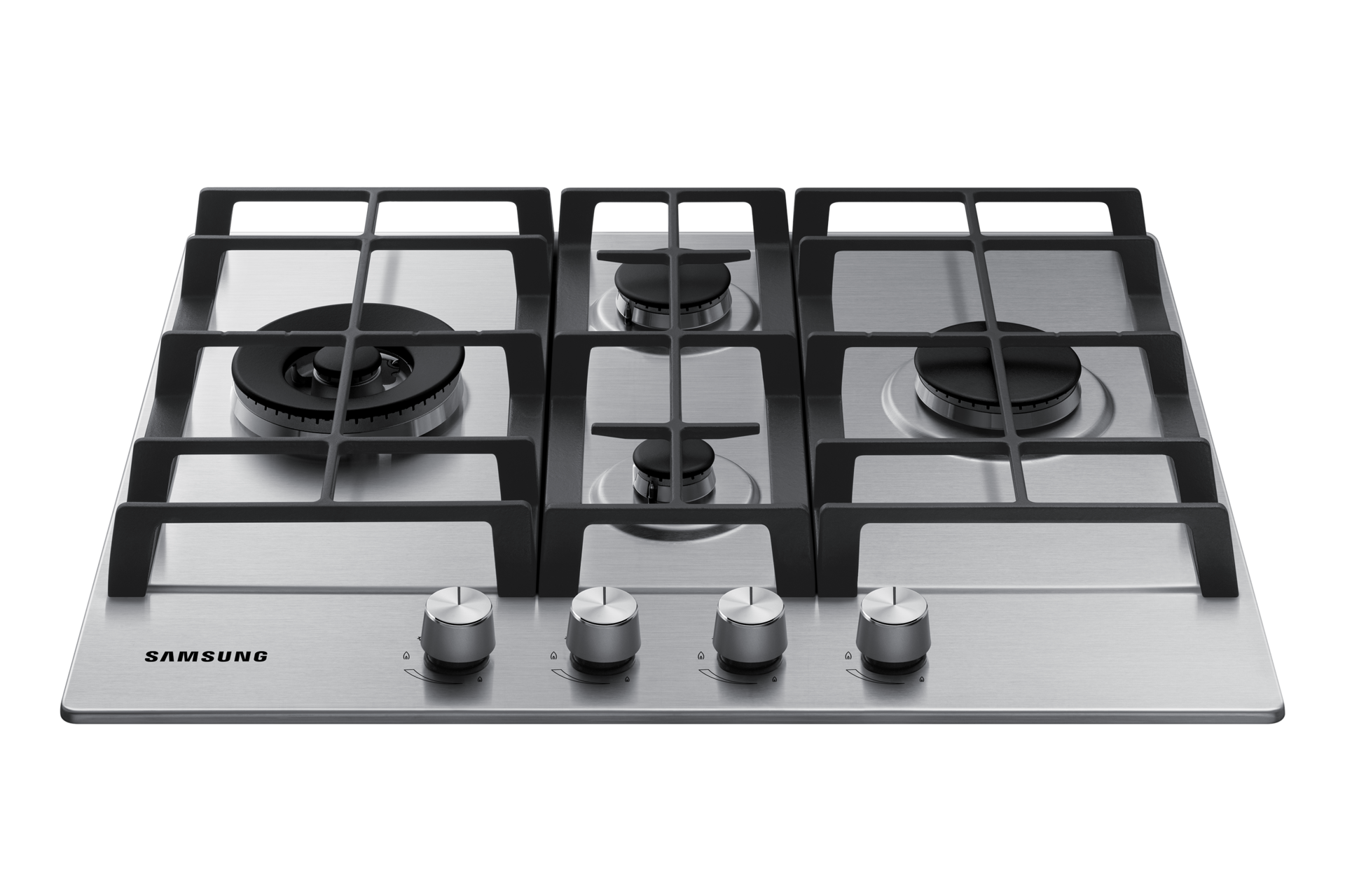 [варочная панель стального цвета]