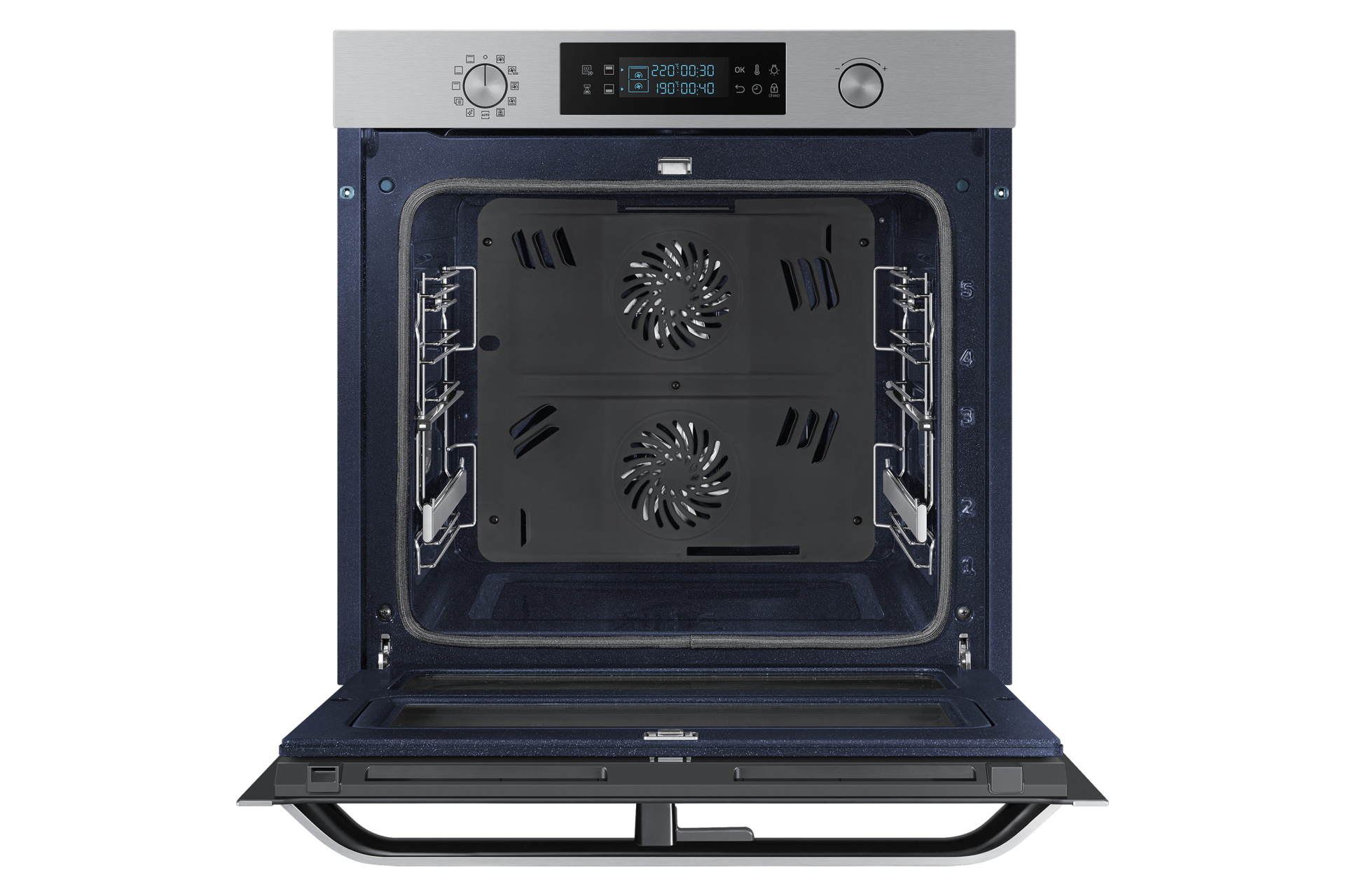 Duhovoj Shkaf Samsung Nv75r5641rs Wt Dual Cook Flex 75 L Kupit Samsung Ru