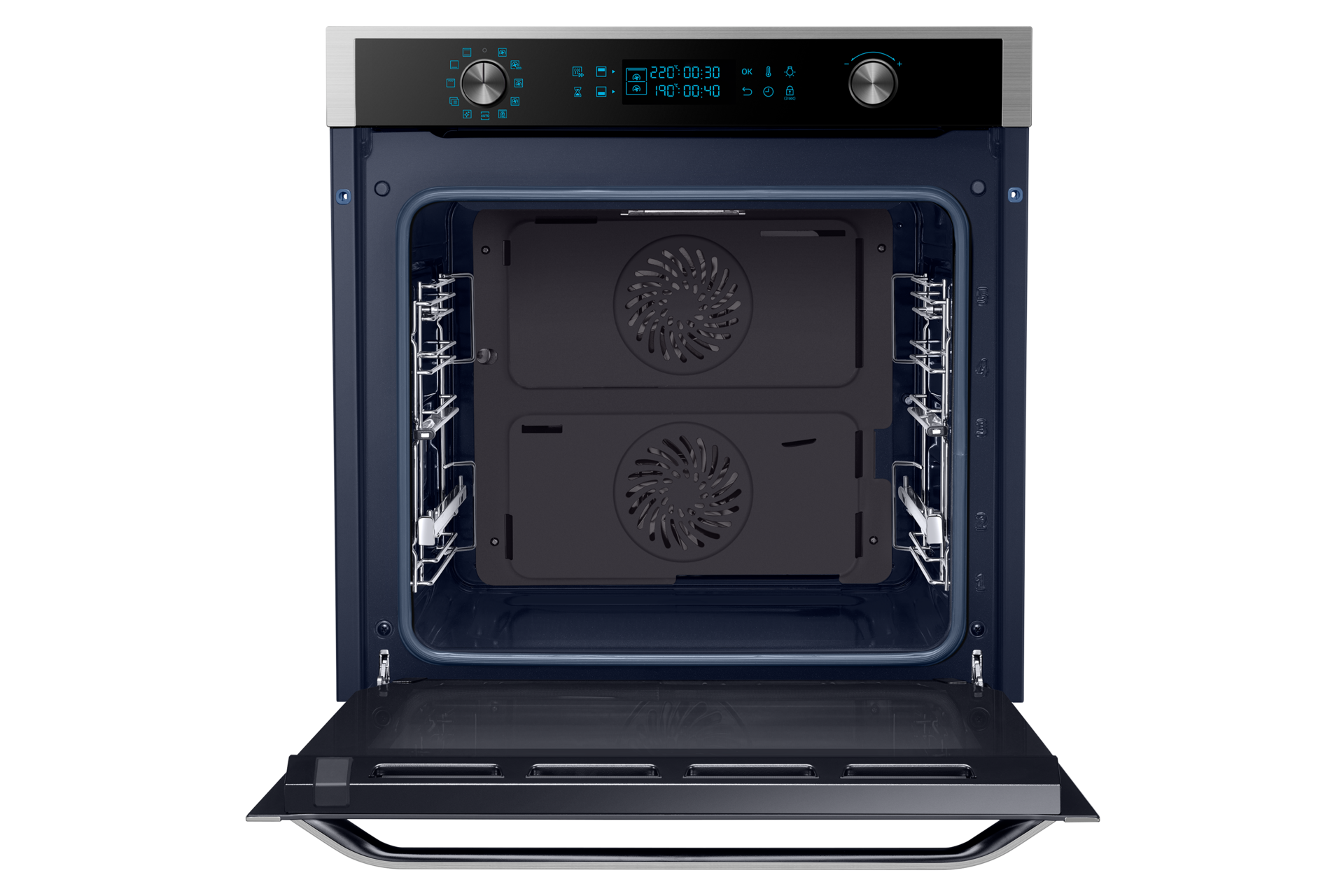 front-open-without-tray silver