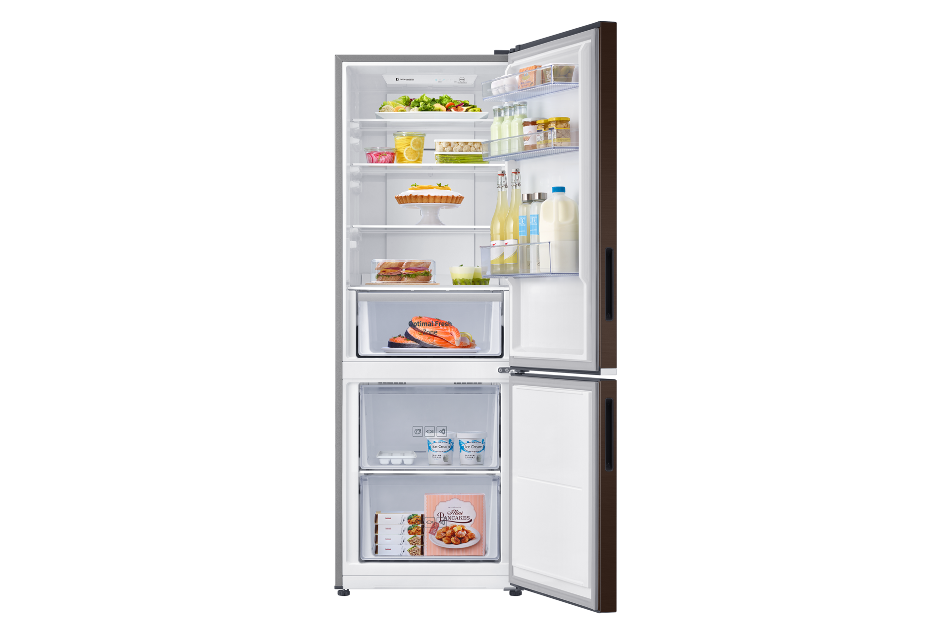 front-open-with-food Brown