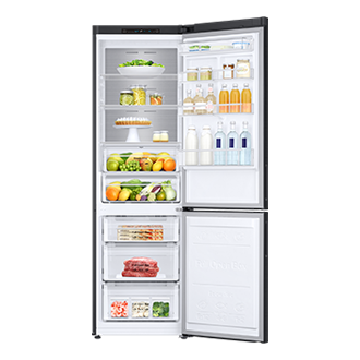 front-open-with-food black