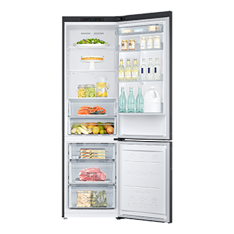 front-open-with-food black