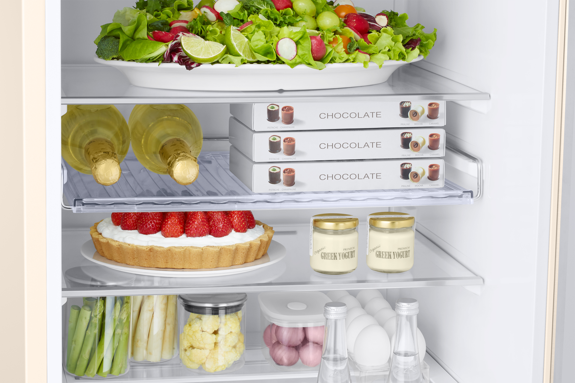 detail-wine-shelf Beige Wood