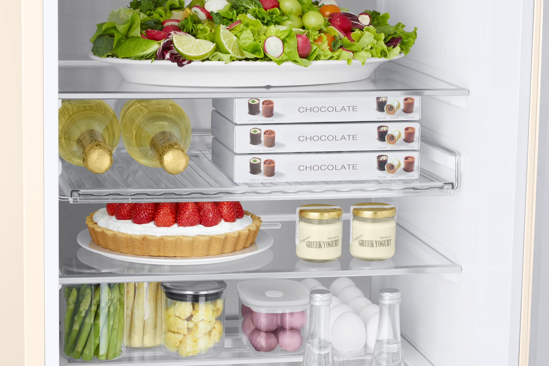 detail-wine-shelf Beige Wood