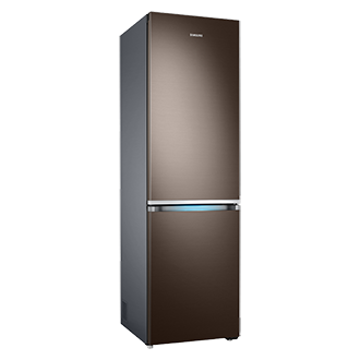 [холодильник бронзового цвета]