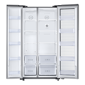 холодильник большой с двумя дверцами