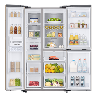 front-open-with-food brown