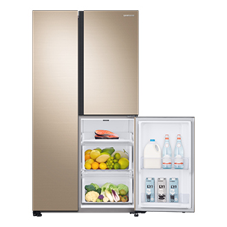 front-right-lower-open-with-food brown