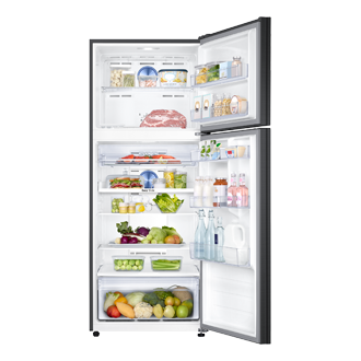 front-open-with-food black