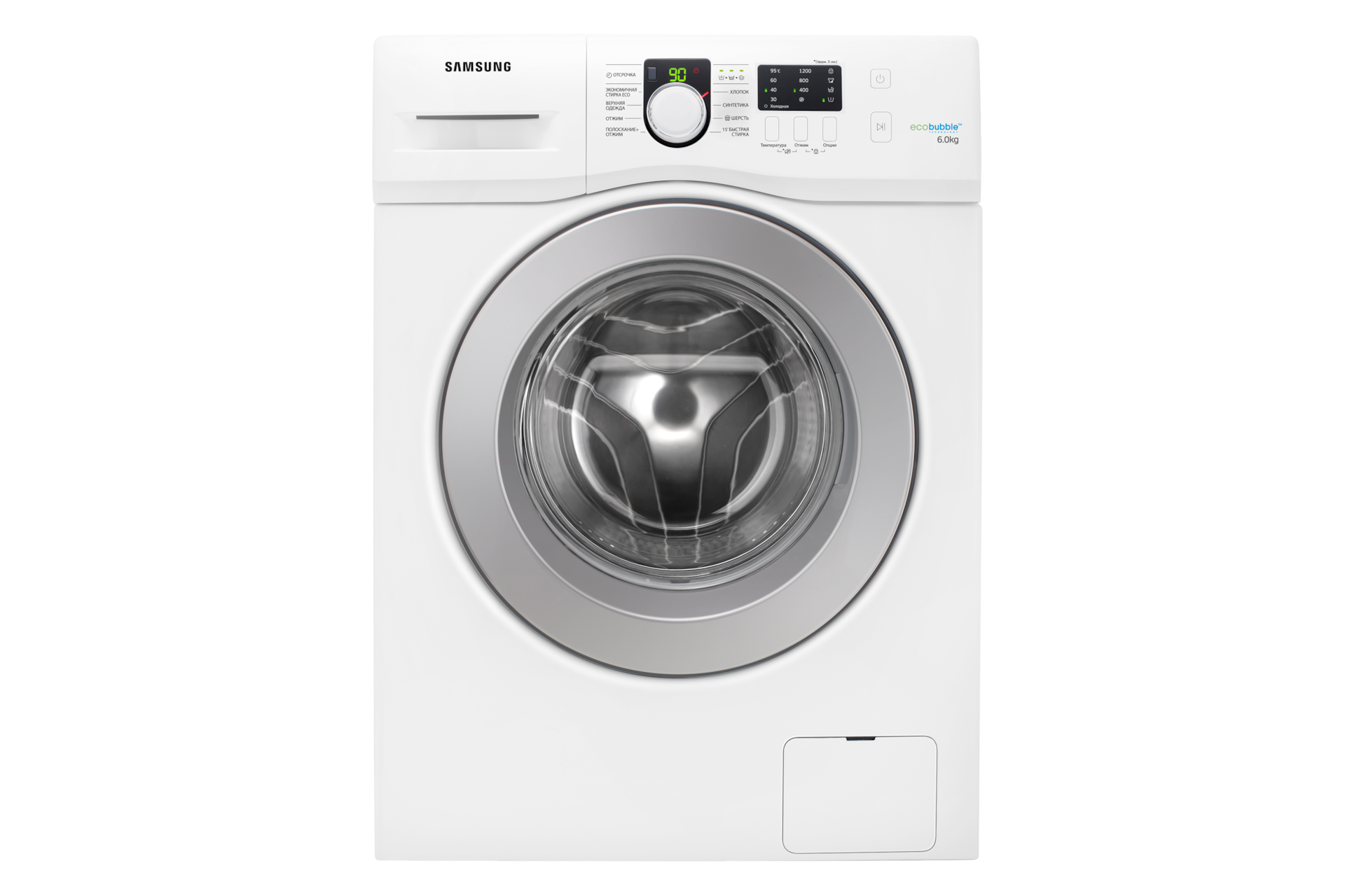 Характеристики Стиральная машина Samsung Eco Bubble WF60F1R2E2WDUA