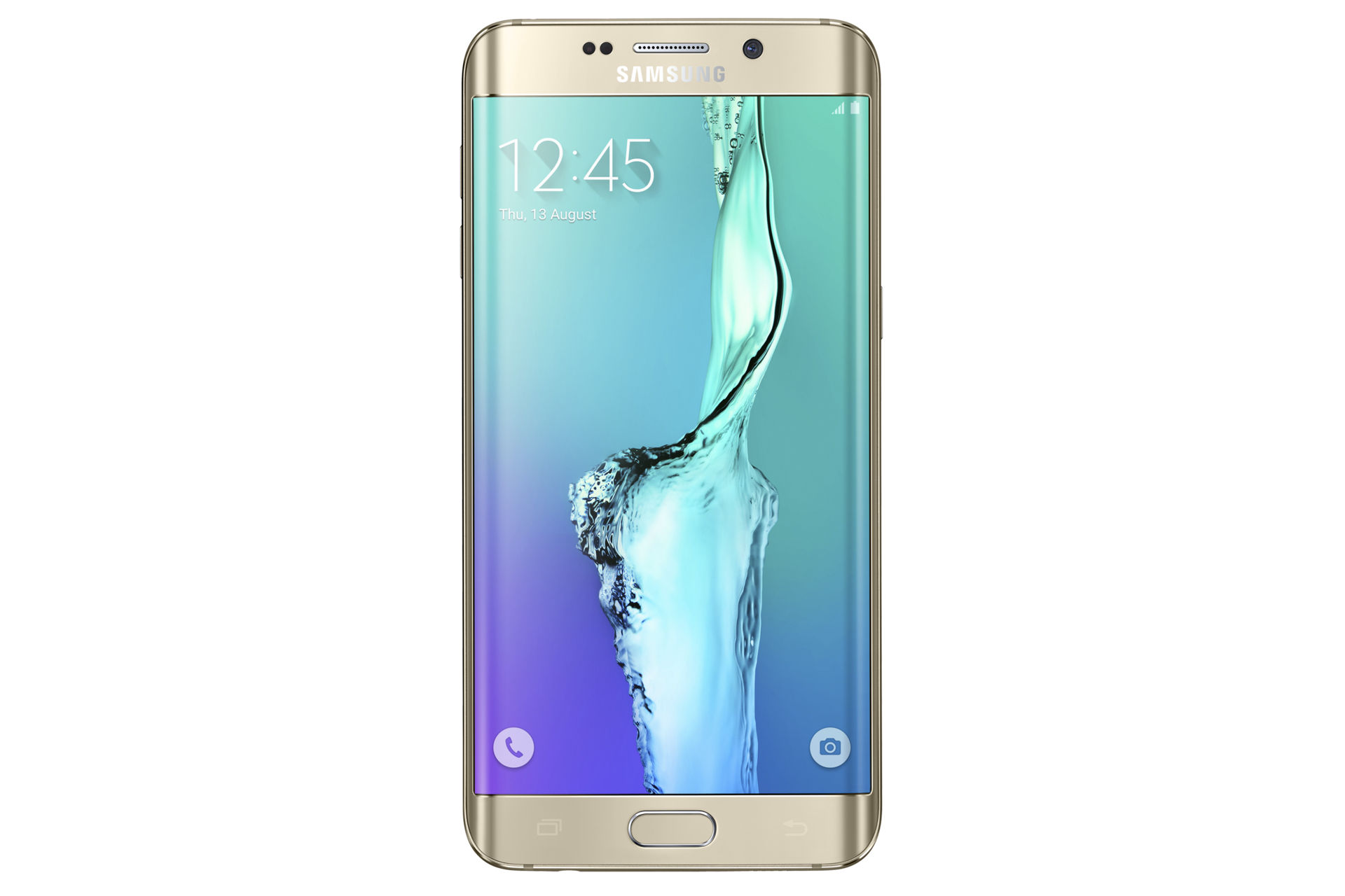 SM-G928F Вид Cпереди Золотистый